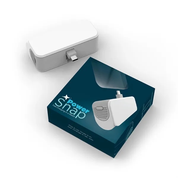 PowerSnap: Compact charger with flip-up connector - PowerSnap: Compact charger with flip-up connector - Image 3 of 5