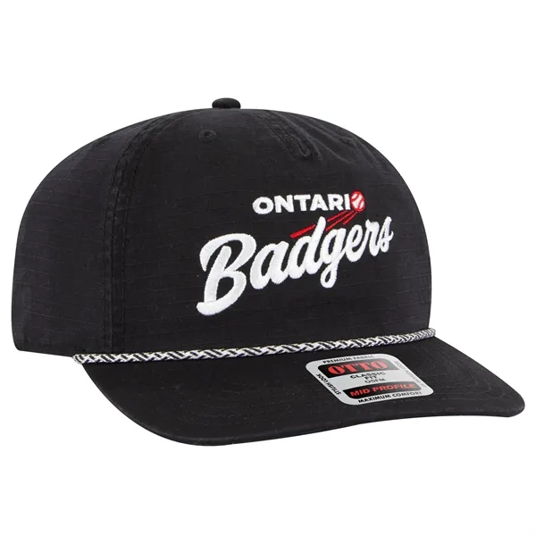 5 Panel Mid Profile Baseball Hat - 5 Panel Mid Profile Baseball Hat - Image 1 of 27