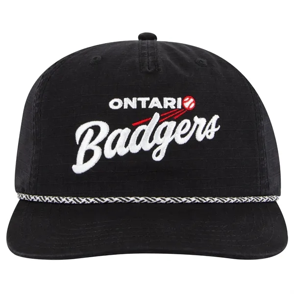 5 Panel Mid Profile Baseball Hat - 5 Panel Mid Profile Baseball Hat - Image 6 of 27