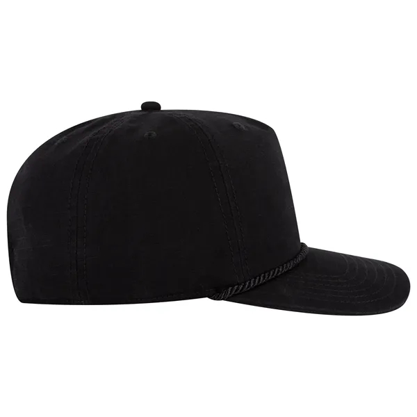 5 Panel Mid Profile Baseball Hat - 5 Panel Mid Profile Baseball Hat - Image 9 of 27