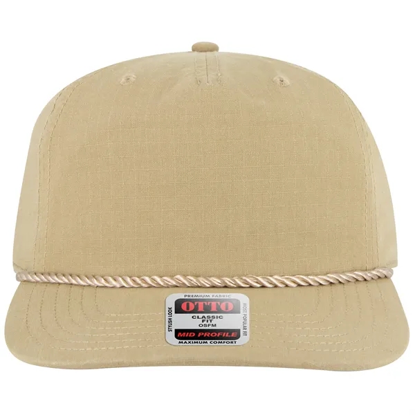 5 Panel Mid Profile Baseball Hat - 5 Panel Mid Profile Baseball Hat - Image 24 of 27