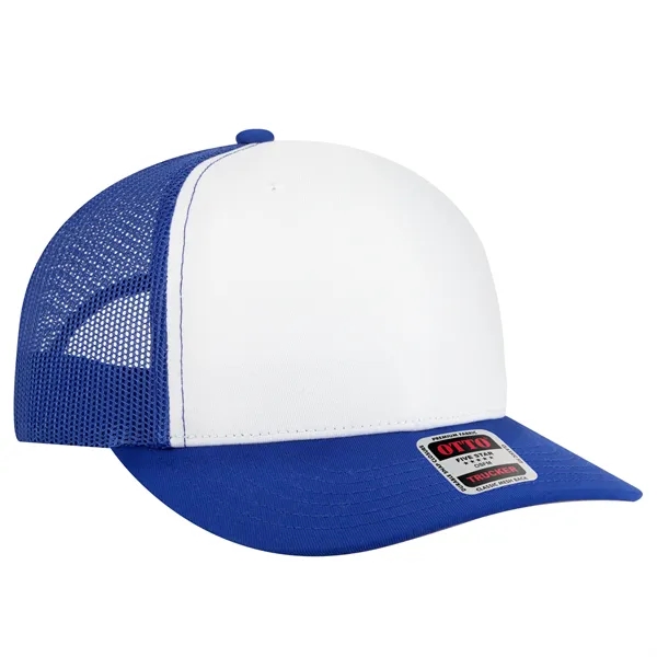 Seamless 6 Panel Mid Profile Mesh Back Trucker Hat - Seamless 6 Panel Mid Profile Mesh Back Trucker Hat - Image 1 of 31