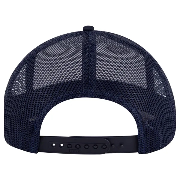 Seamless 6 Panel Mid Profile Mesh Back Trucker Hat - Seamless 6 Panel Mid Profile Mesh Back Trucker Hat - Image 21 of 31