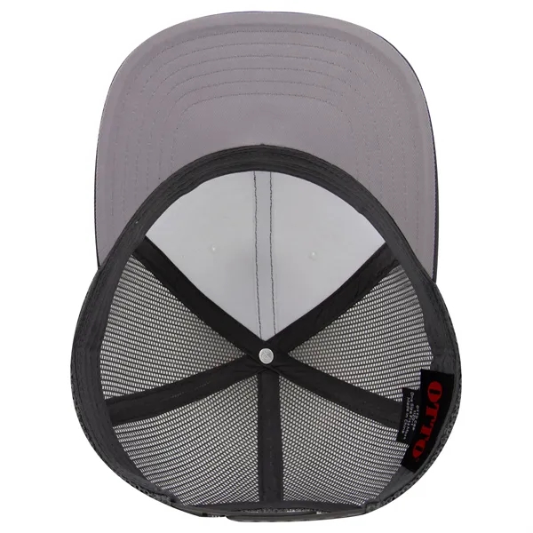Seamless 6 Panel Mid Profile Mesh Back Trucker Hat - Seamless 6 Panel Mid Profile Mesh Back Trucker Hat - Image 29 of 31
