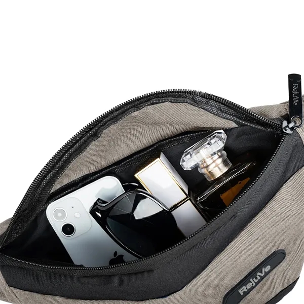 RejuVe® Milano Recycled Heather Modern Waist Fanny Pack - RejuVe® Milano Recycled Heather Modern Waist Fanny Pack - Image 2 of 9