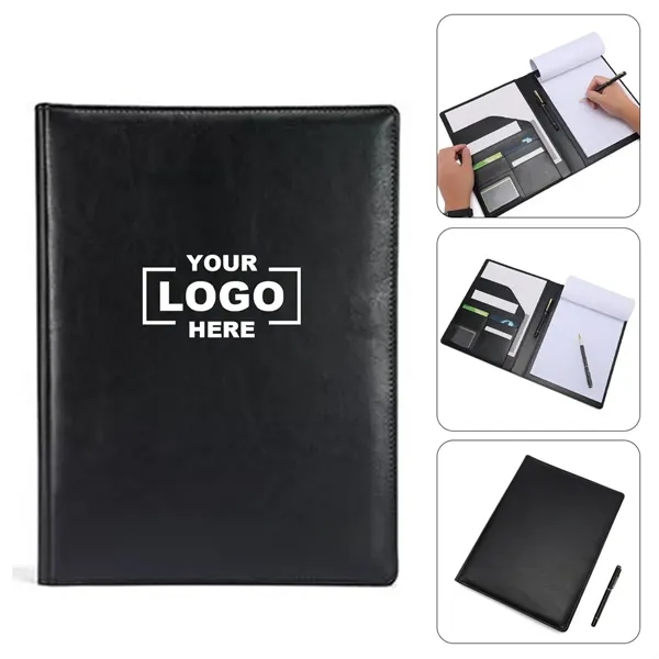 Leather Portfolio Binder - Leather Portfolio Binder - Image 0 of 4