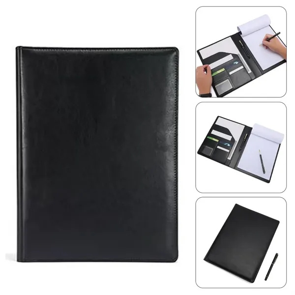 Leather Portfolio Binder - Leather Portfolio Binder - Image 1 of 4