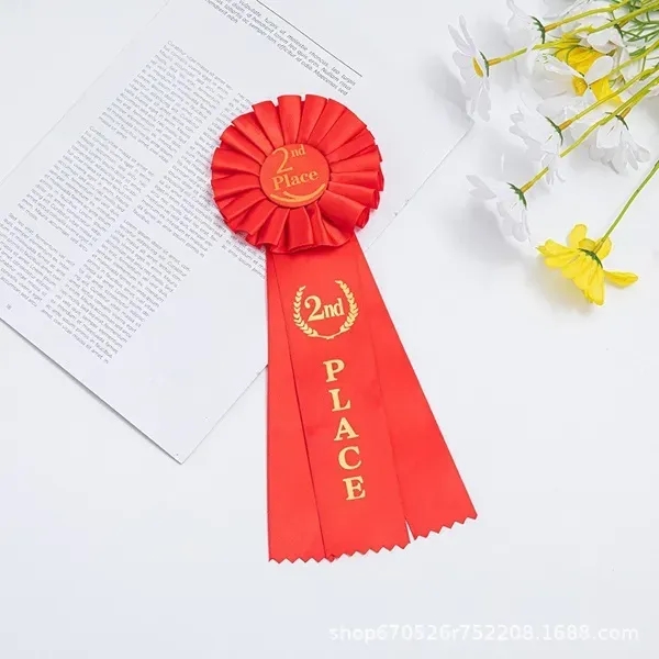 Rosette Ribbon Badge - Rosette Ribbon Badge - Image 3 of 4