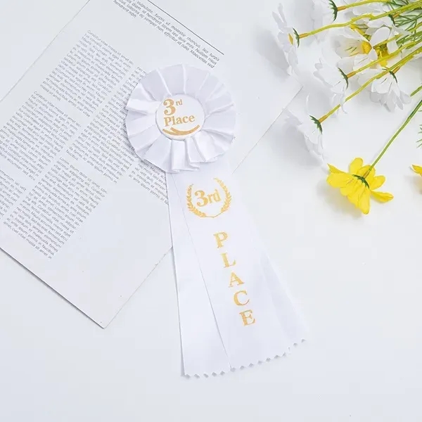 Rosette Ribbon Badge - Rosette Ribbon Badge - Image 4 of 4