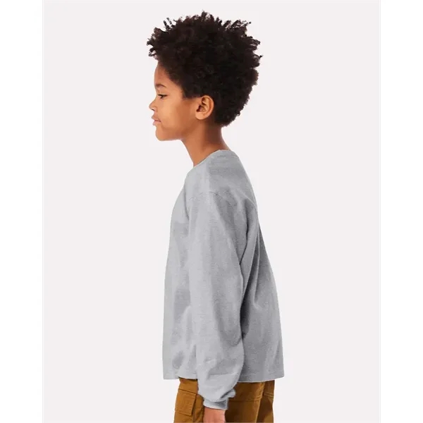 BELLA + CANVAS Youth 6oz. Heavyweight Long Sleeve Tee - BELLA + CANVAS Youth 6oz. Heavyweight Long Sleeve Tee - Image 2 of 35