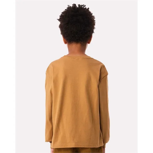 BELLA + CANVAS Youth 6oz. Heavyweight Long Sleeve Tee - BELLA + CANVAS Youth 6oz. Heavyweight Long Sleeve Tee - Image 24 of 35