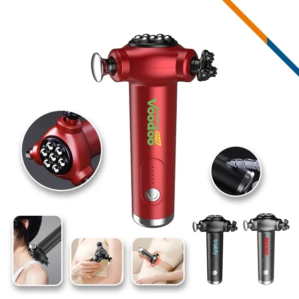 Blonfer Three Heads Massage Gun - Blonfer Three Heads Massage Gun - Image 0 of 4