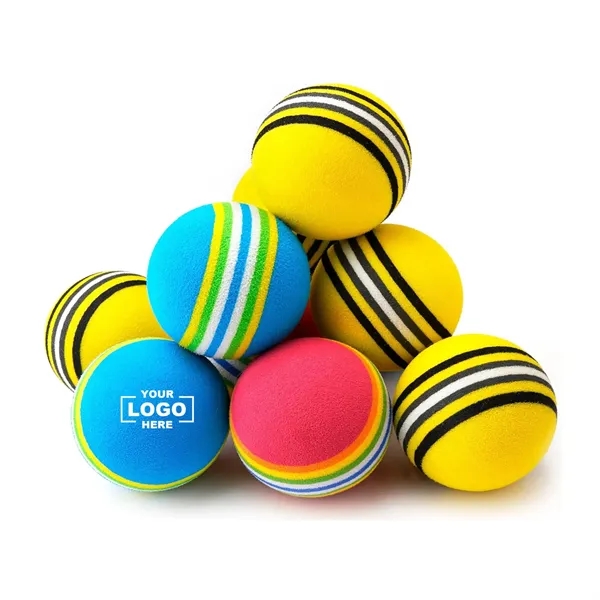 EVA  Practice Sponge Balls for Golf Putting Mat - EVA  Practice Sponge Balls for Golf Putting Mat - Image 0 of 3