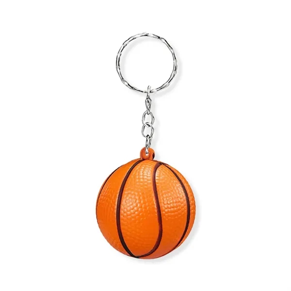 PU Ball Keychain Backpack Pendant - PU Ball Keychain Backpack Pendant - Image 2 of 5