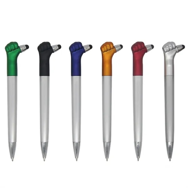 2-in-1 Thumbs-Up Ballpoint Pen/Stylus - 2-in-1 Thumbs-Up Ballpoint Pen/Stylus - Image 1 of 2
