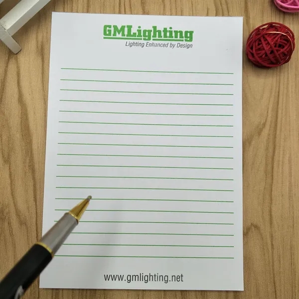 25 Sheets Paper Note Pad 4"X6" - 25 Sheets Paper Note Pad 4"X6" - Image 1 of 4