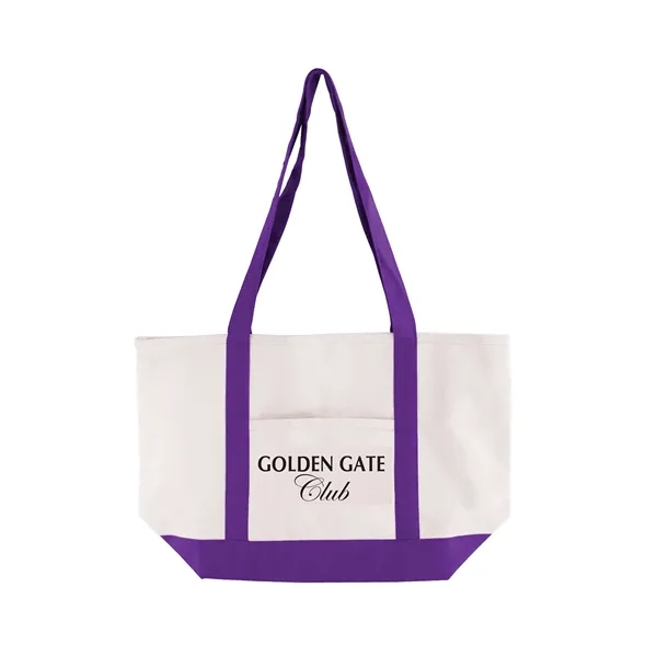 Cotton Canvas Tote Bag - Cotton Canvas Tote Bag - Image 6 of 9