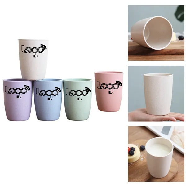 14oz Wheat Straw Cup for Hot and Cold Drinks - 14oz Wheat Straw Cup for Hot and Cold Drinks - Image 0 of 6