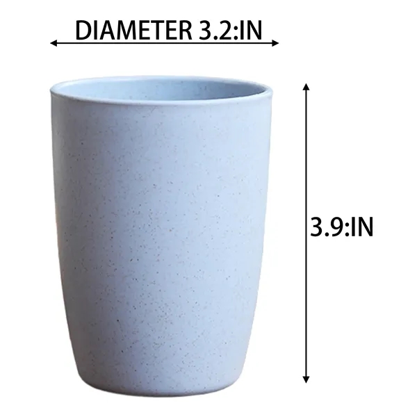 14oz Wheat Straw Cup for Hot and Cold Drinks - 14oz Wheat Straw Cup for Hot and Cold Drinks - Image 1 of 6