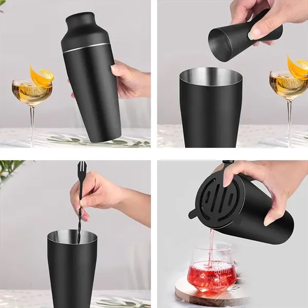 Mixology Bartender Kit Cocktail Shaker Set - Mixology Bartender Kit Cocktail Shaker Set - Image 4 of 6