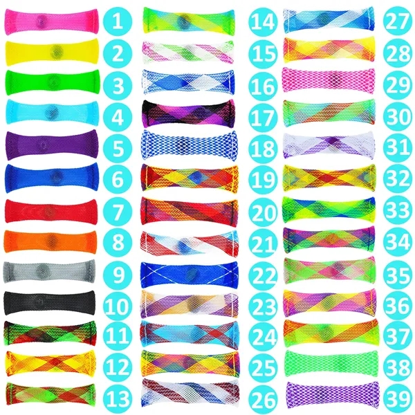 Braided Net Tube with Fidget Toy - Braided Net Tube with Fidget Toy - Image 10 of 16