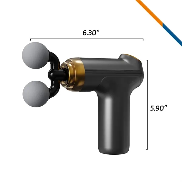 Rilum Double Heads Massage Gun - Rilum Double Heads Massage Gun - Image 2 of 4