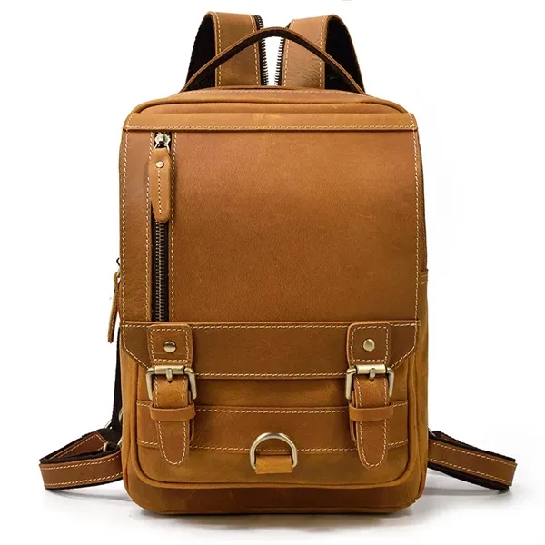 Genuine leather backpack for man - Genuine leather backpack for man - Image 2 of 7