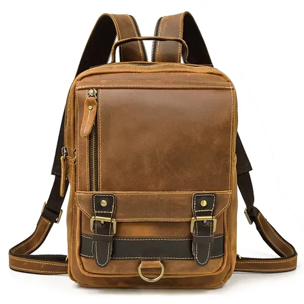 Genuine leather backpack for man - Genuine leather backpack for man - Image 4 of 7