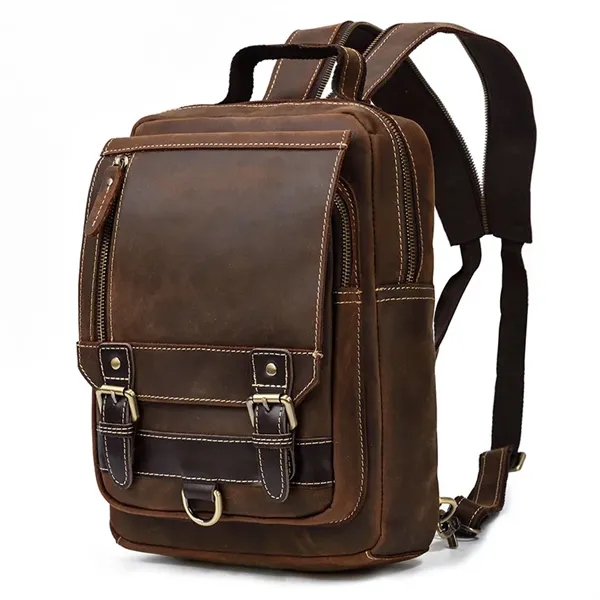 Genuine leather backpack for man - Genuine leather backpack for man - Image 6 of 7