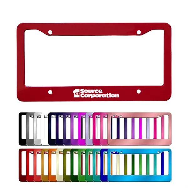 Custom Aluminum Alloy License Plate Frame - Custom Aluminum Alloy License Plate Frame - Image 0 of 4