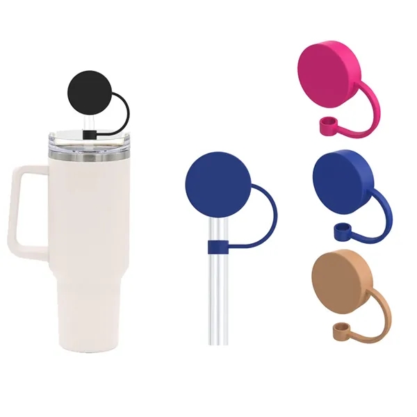 Silicone Straw Covers Cap - Silicone Straw Covers Cap - Image 0 of 2