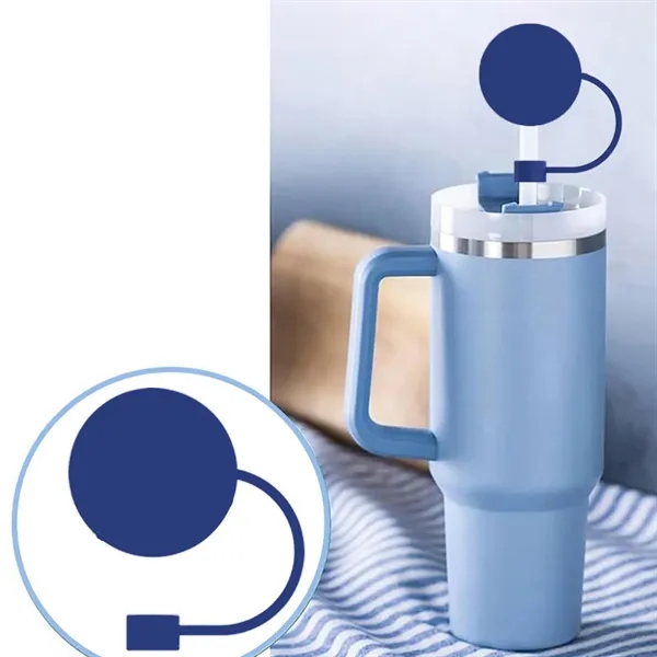 Silicone Straw Covers Cap - Silicone Straw Covers Cap - Image 2 of 2