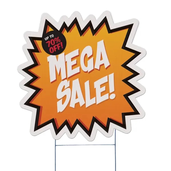 Die Cut Yard Signs - Full Color - Die Cut Yard Signs - Full Color - Image 4 of 26