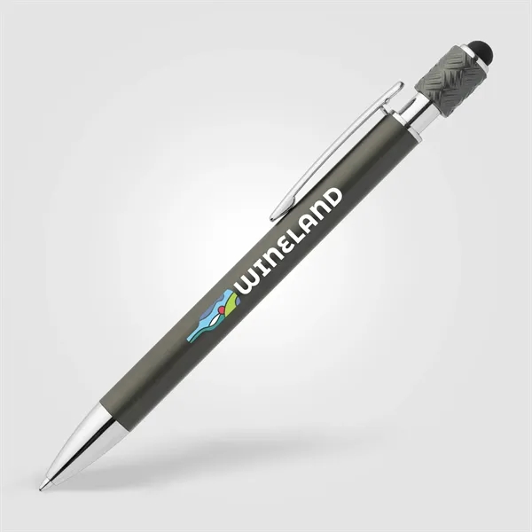 Wave Aluminum Spinner Stylus Pen - ColorJet - Wave Aluminum Spinner Stylus Pen - ColorJet - Image 3 of 9