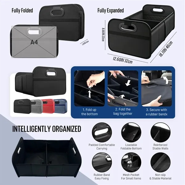 Foldable Cargo Organizer - Foldable Cargo Organizer - Image 4 of 5