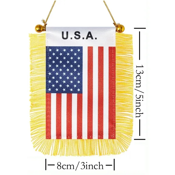 USA Hanging Flag Banner - USA Hanging Flag Banner - Image 1 of 3