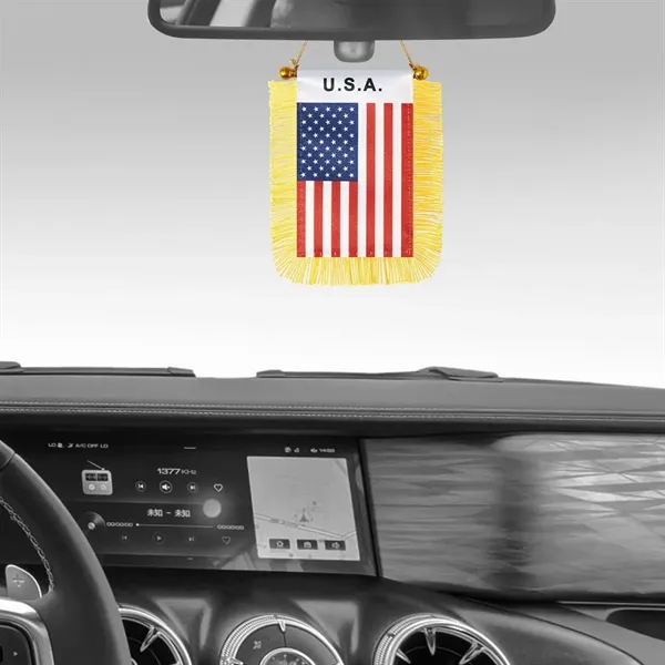 USA Hanging Flag Banner - USA Hanging Flag Banner - Image 3 of 3