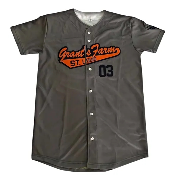 Tackle Twill Baseball Jersey - Tackle Twill Baseball Jersey - Image 4 of 7