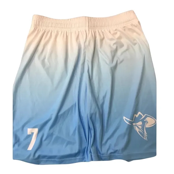 Dye Sublimated Basketball Shorts - Dye Sublimated Basketball Shorts - Image 3 of 4