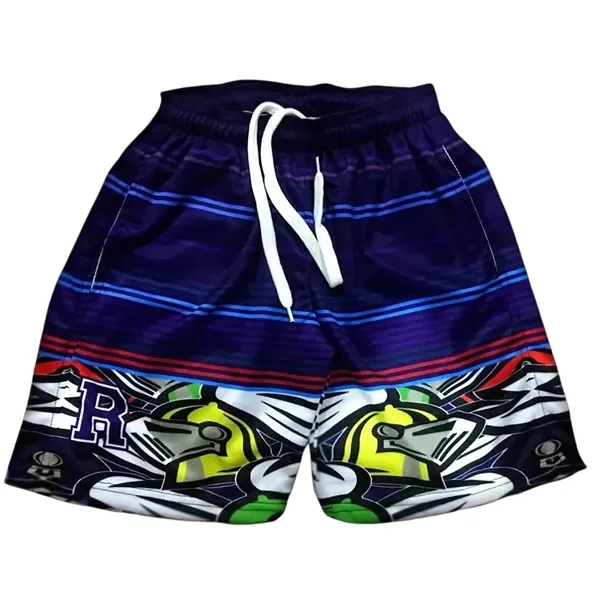 Dye Sublimated Basketball Shorts - Dye Sublimated Basketball Shorts - Image 4 of 4