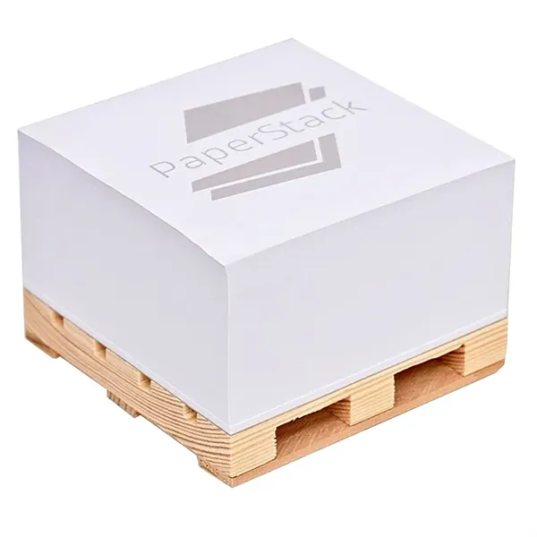 CUSTOMIZED STICKY MEMO PAD WITH WOODEN PALLET - CUSTOMIZED STICKY MEMO PAD WITH WOODEN PALLET - Image 0 of 7