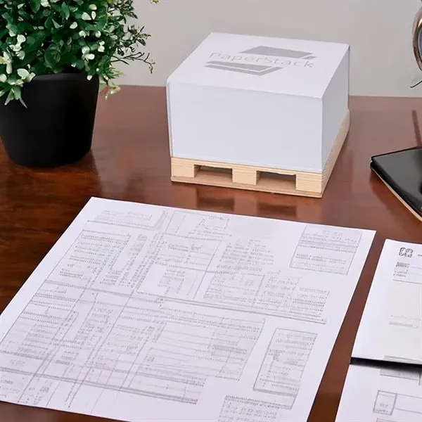 CUSTOMIZED STICKY MEMO PAD WITH WOODEN PALLET - CUSTOMIZED STICKY MEMO PAD WITH WOODEN PALLET - Image 5 of 7