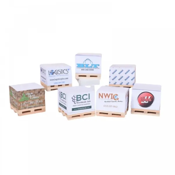 CUSTOMIZED STICKY MEMO PAD WITH WOODEN PALLET - CUSTOMIZED STICKY MEMO PAD WITH WOODEN PALLET - Image 7 of 7