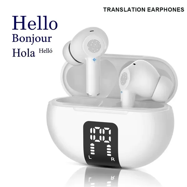 Language Translator Earbuds Two Way Real-time Translation - Language Translator Earbuds Two Way Real-time Translation - Image 0 of 8