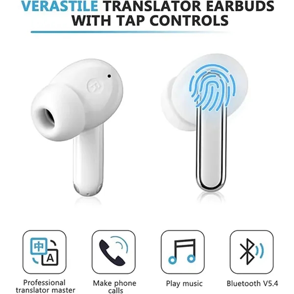 Language Translator Earbuds Two Way Real-time Translation - Language Translator Earbuds Two Way Real-time Translation - Image 2 of 8