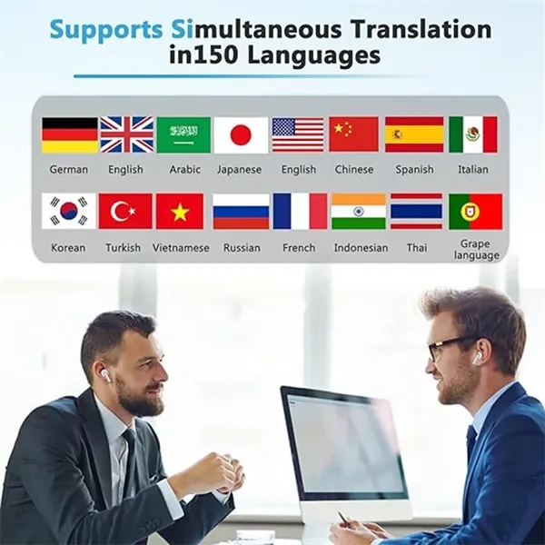 Language Translator Earbuds Two Way Real-time Translation - Language Translator Earbuds Two Way Real-time Translation - Image 8 of 8