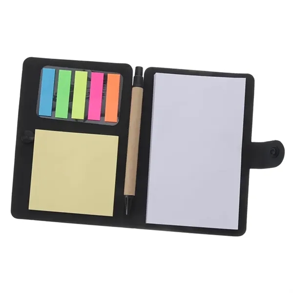 Kraft Cover Mini Memo Sticker Pen Holder Notepad - Kraft Cover Mini Memo Sticker Pen Holder Notepad - Image 0 of 7