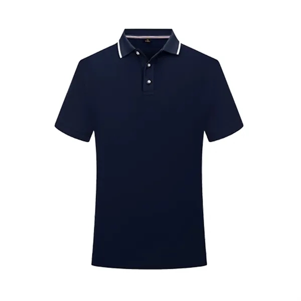 Quick-drying Short-sleeved Polo Shirt Unisex Team Workwear - Quick-drying Short-sleeved Polo Shirt Unisex Team Workwear - Image 1 of 4