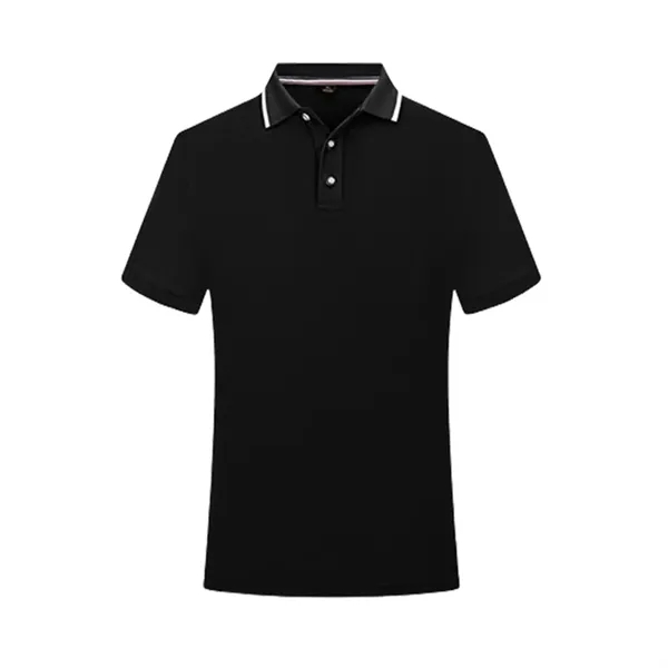 Quick-drying Short-sleeved Polo Shirt Unisex Team Workwear - Quick-drying Short-sleeved Polo Shirt Unisex Team Workwear - Image 4 of 4