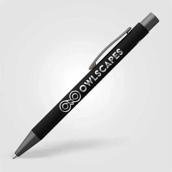 Custom Bowie Recycled Aluminum Softy Pen